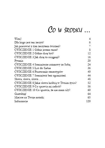 Ja! Odkrywam Siebie. Zeszyty ćwiczeń do self-coachingu. Autorka: Monika A. Banaś cz. 1